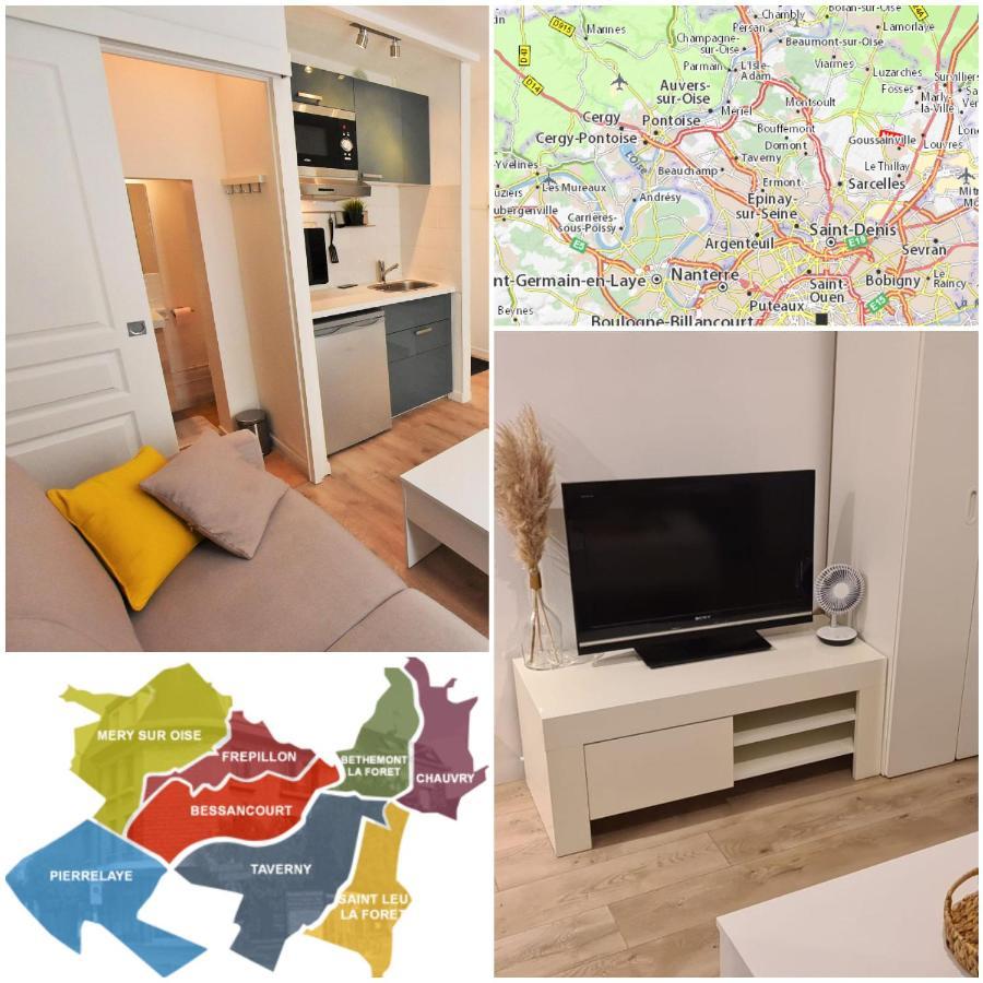 Appartement Au Coeur De La Ville De Taverny Zewnętrze zdjęcie
